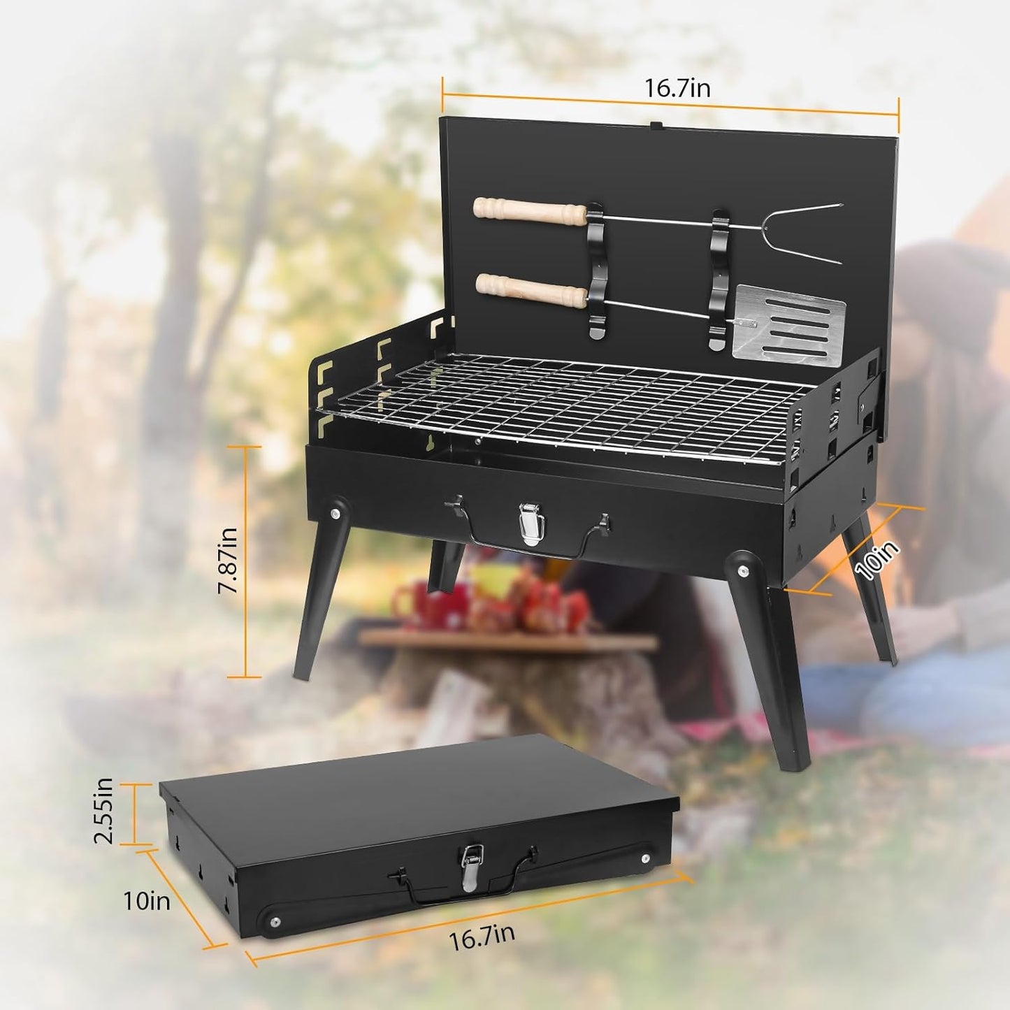 Parrilla BBQ Portátil