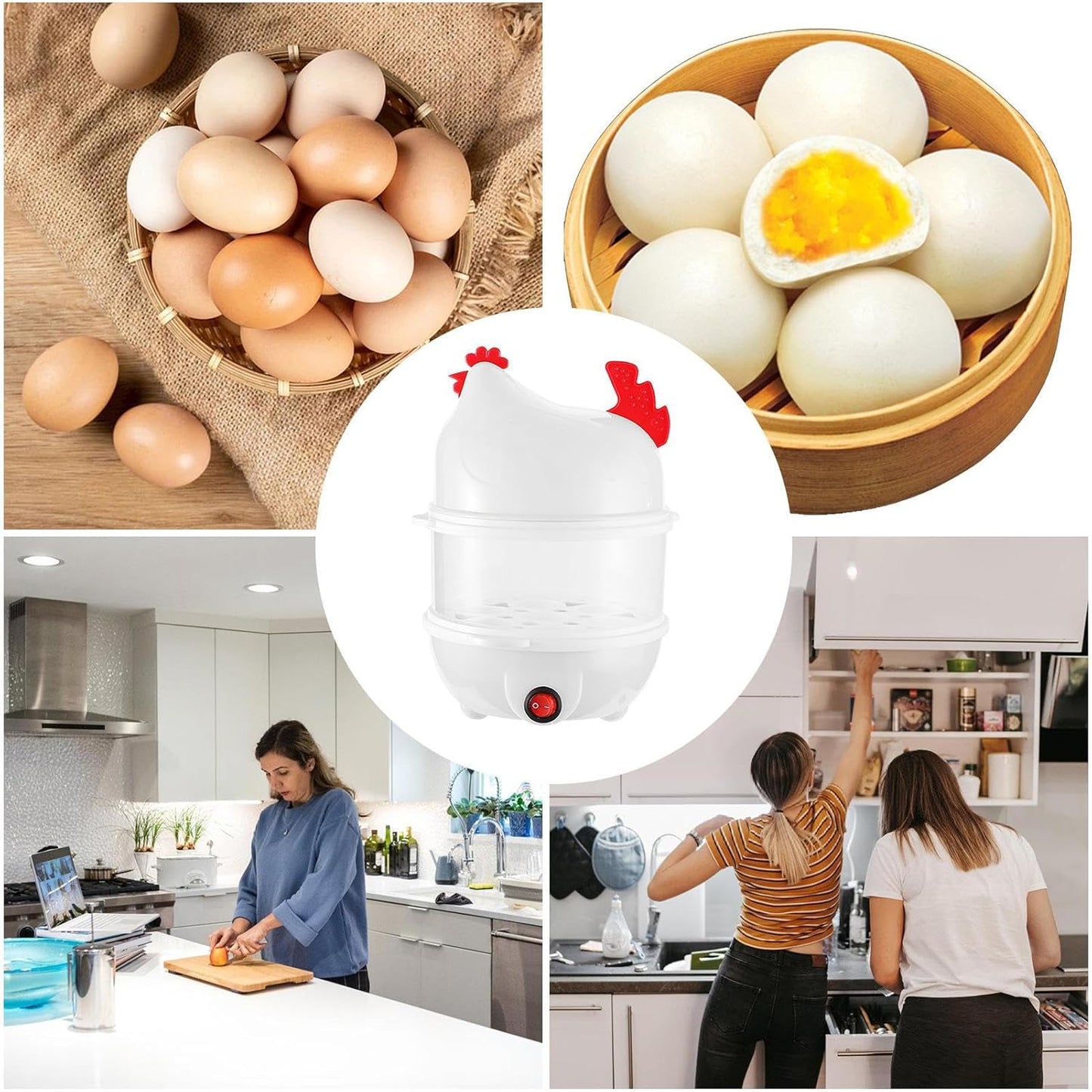 Hervidora Eléctrica 14 Huevos Pro